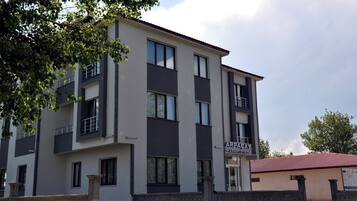 Voorkant van accommodatie