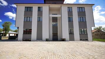 Voorkant van accommodatie