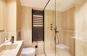 Chuveiro, secador de cabelo