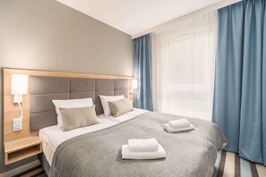 2 bedrooms, iron/ironing board, travel crib, WiFi