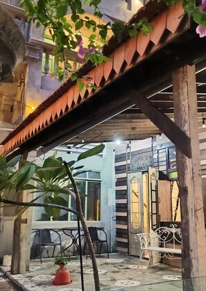 Façade de l’hébergement