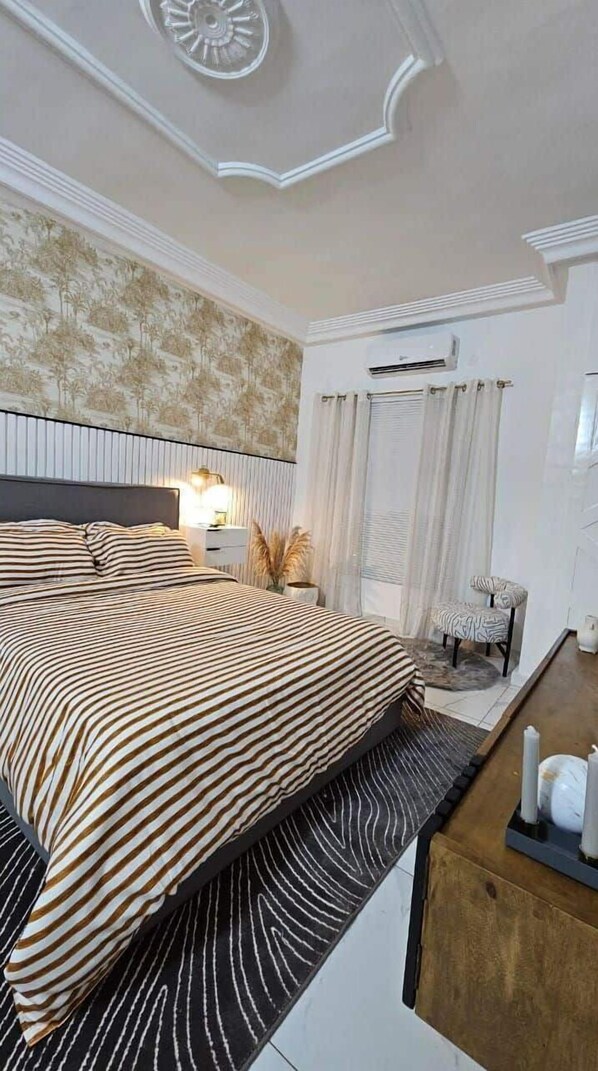 1 bedroom, free WiFi, bed sheets - Les Résidences C-Irène (Abidjan)