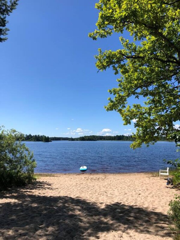 Tæt på stranden