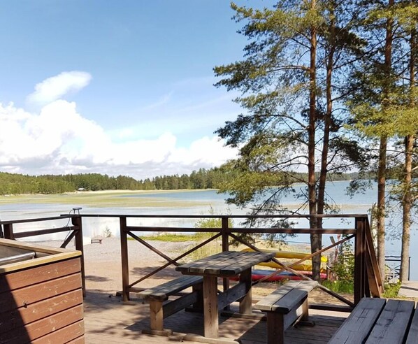 Doppia panoramica | Terrazza/patio