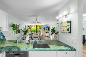 Interior - Kamaole Sands #9-205 Central A/C, Luxe Upgrades Short Walk to Beach & Pool! (Kihei)