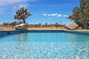 Piscine chauffée