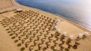 Privatstrand, Sporttauchen, Schnorcheln, Windsurfen