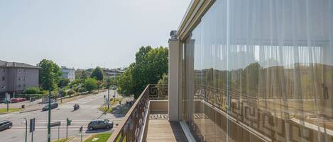 Deluxe Apartment, 2 Bedrooms | Balcony view
