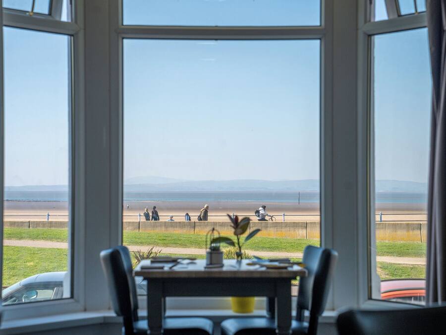 Blick von der Unterkunft