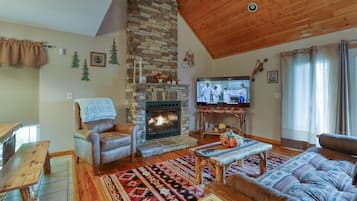 Stuga - 3 sovrum | Vardagsrum