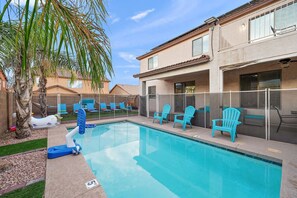 Una piscina climatizada