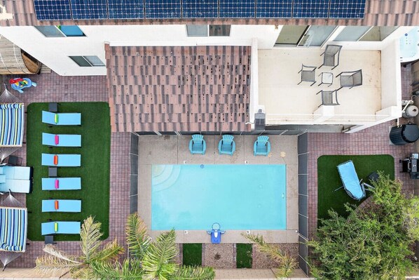 Una piscina climatizada