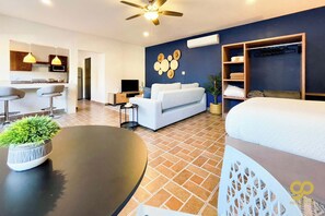1 Schlafzimmer, Bügeleisen/Bügelbrett, kostenloses WLAN, Bettwäsche