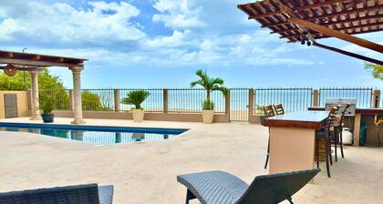 Oceanfront Escape: Pool, BBQ, & Sunset Views