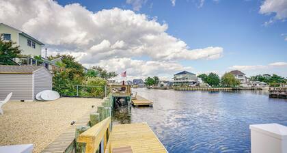 Waterfront Mystic Island Home w/ Boat Dock!