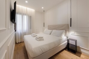 2 habitaciones, ropa de cama de alta calidad y cubrecamas 