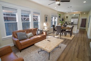 House (2 Bedrooms) | Living area | 50-inch TV with digital channels