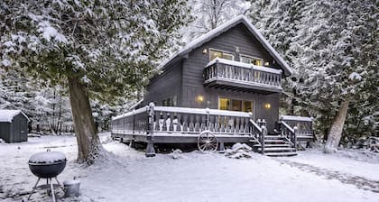 Woodland Cabin! Hot Tub, Arcade, Lake Access