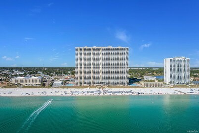 Tidewater1418 Corner Views WOW, FREE Golf & Tix, Pools, Hot Tubs by Pier Park