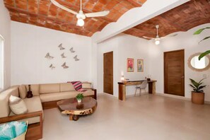 Living area - Casa Oleada 2bd 2ba w/ shared pool, 6min to beach (Sayulita)