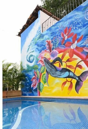 Pool - Casa Oleada 2bd 2ba w/ shared pool, 6min to beach (Sayulita)