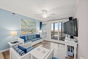 TV - Dunescape 103 - 3 Bedroom Condo - Oceanfront w/Pool (North Myrtle Beach)