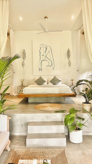 高级别墅 | 1 多间卧室、高档床上用品、迷你吧、特色装修