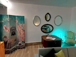 1 bedroom, laptop workspace, blackout curtains, iron/ironing board - Aparte (Madrid)