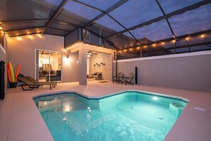 Piscine chauffée