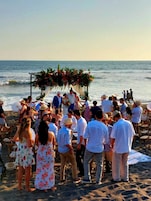 Área de bodas al aire libre