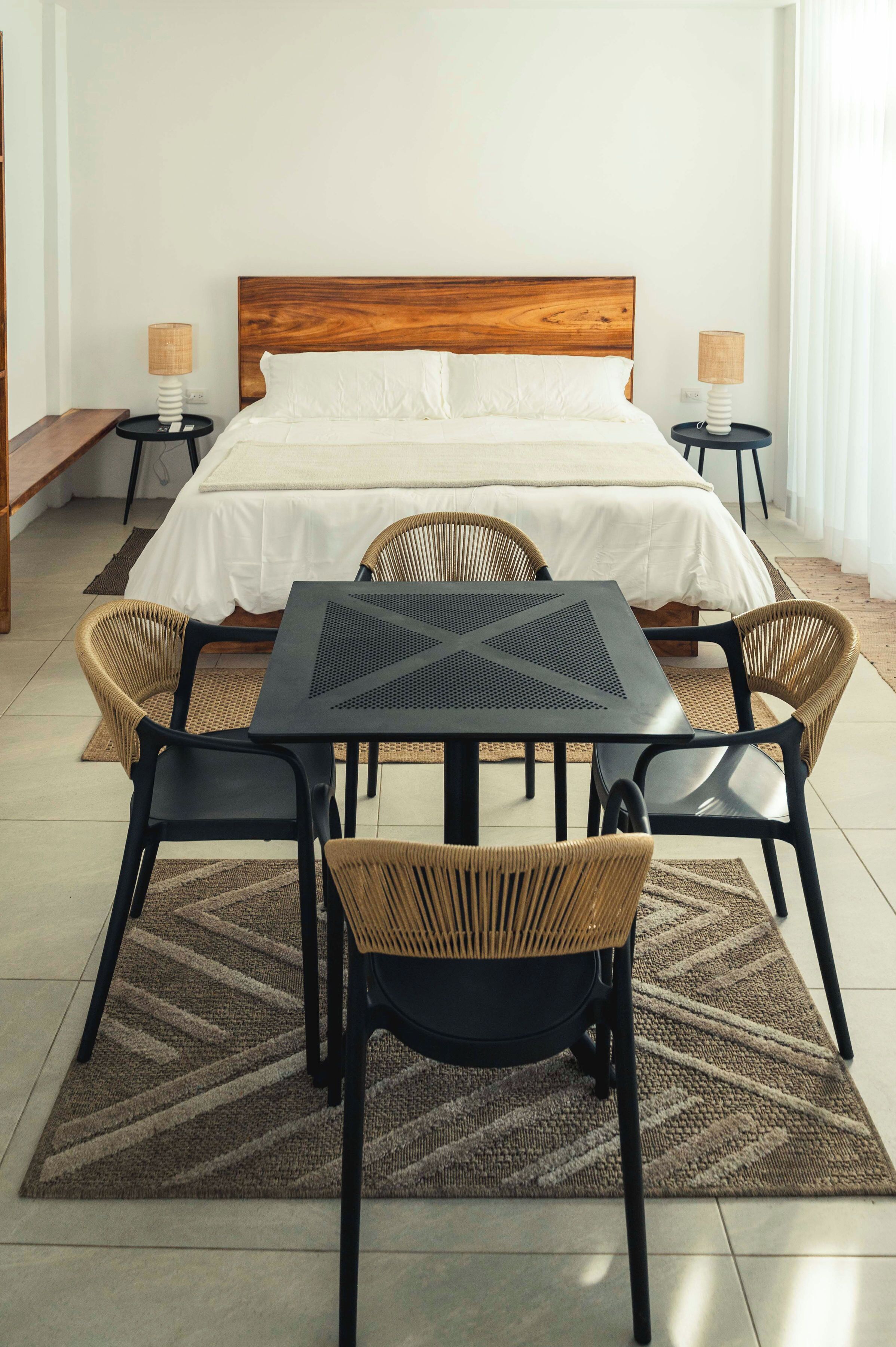 Egyptian cotton sheets, premium bedding, in-room safe