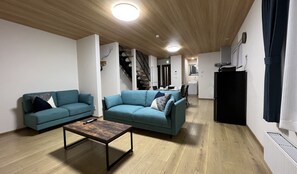 Comfort House, Non Smoking, Mountainside | Living area - Furano Yukisachi House (Furano)