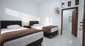 Chambres insonorisées, draps fournis