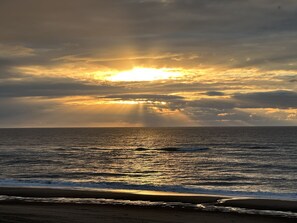 På stranden, badehåndklæder