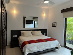 2 chambres, bureau, Wi-Fi gratuit, draps fournis