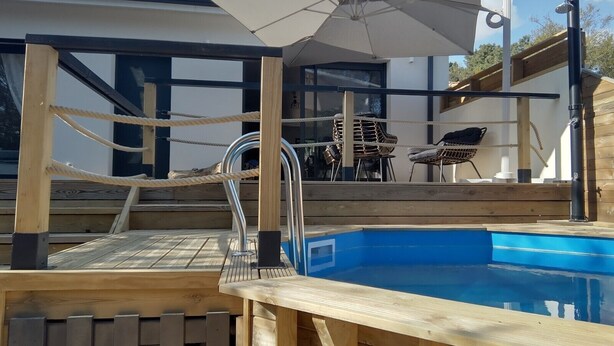 Unclassified image, 1 of 26, button - Villa Classee 3 MAX 8 Pers / 3ch / Piscine / Plage a 700m / Calme / Bord Foret (Le Verdon-sur-Mer)