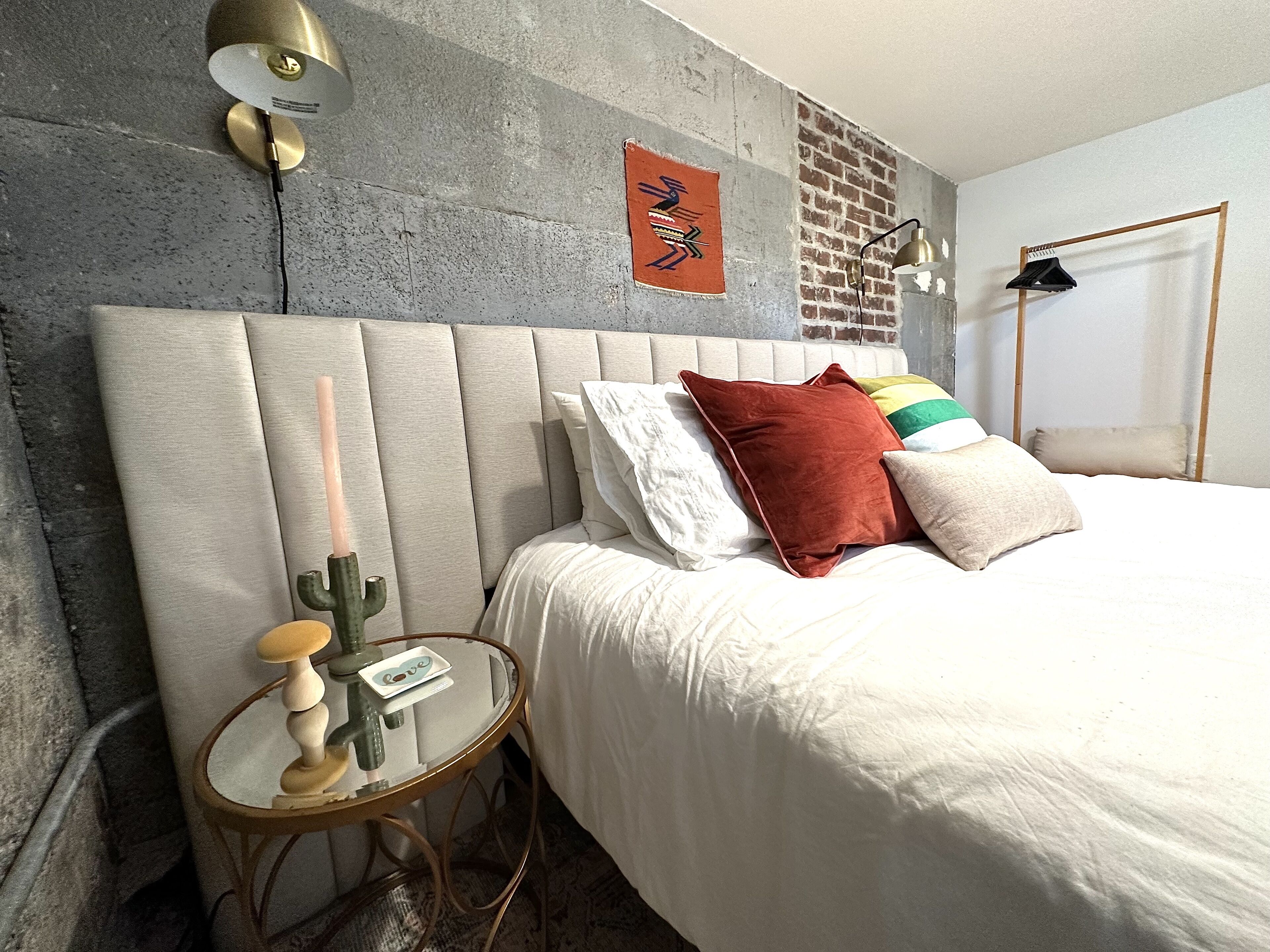 2 bedrooms, iron/ironing board, travel crib, WiFi