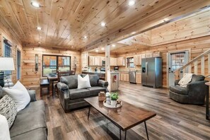 TV connectée, cheminée, jeux vidéo