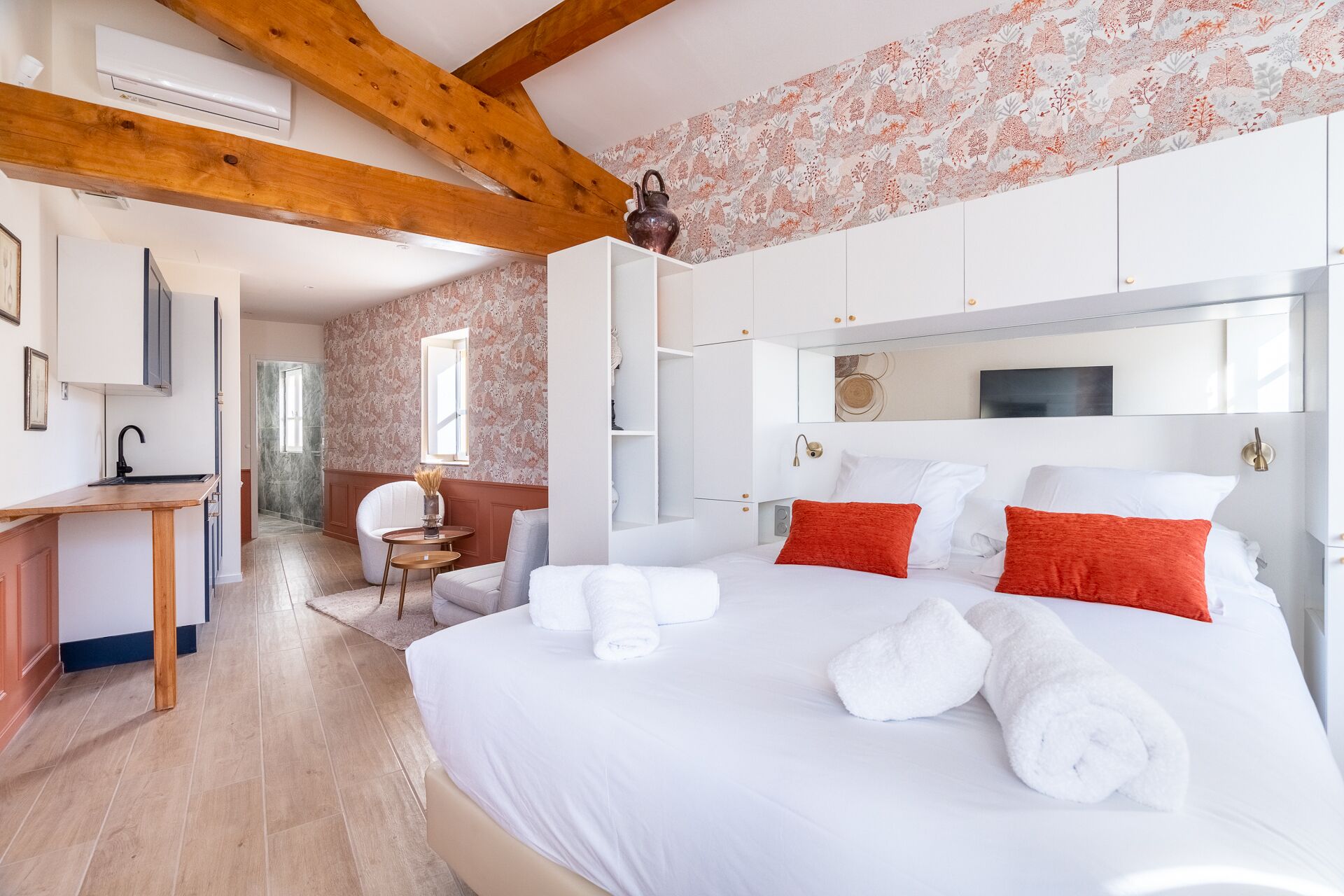 Sábanas de algodón egipcio y ropa de cama de alta calidad 