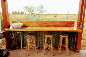 Enceinte de l’hébergement