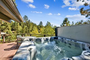 Idromassaggio all'aperto