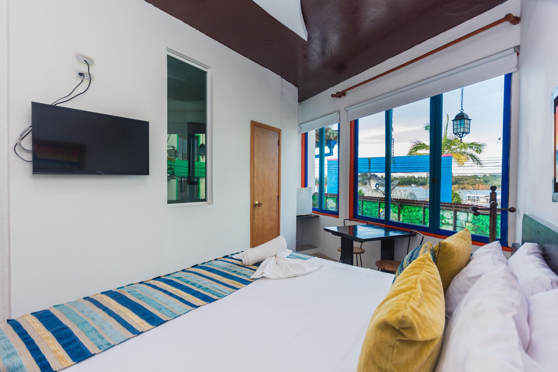 Premium bedding, down comforters, free WiFi, wheelchair access