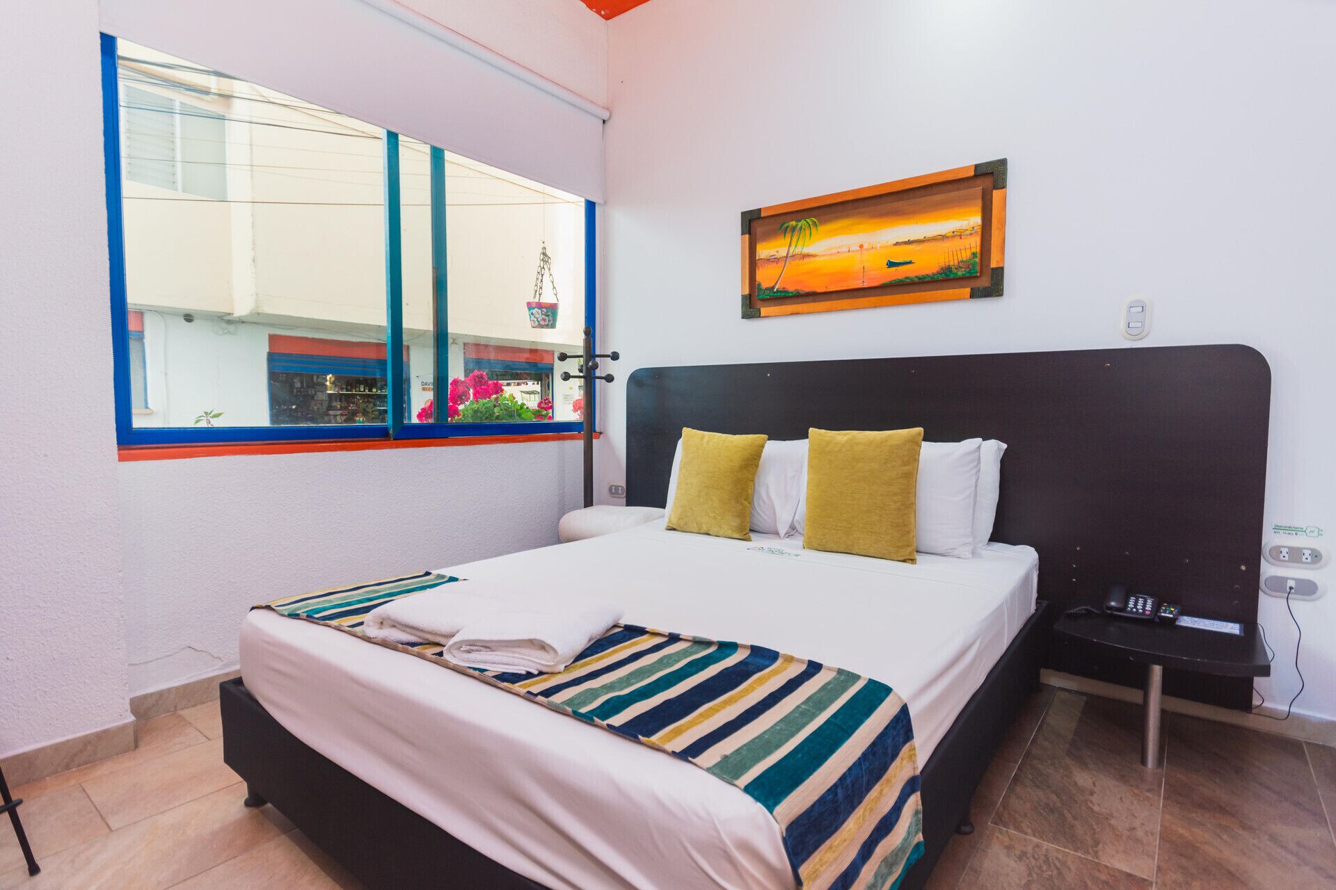 Premium bedding, down comforters, free WiFi, wheelchair access