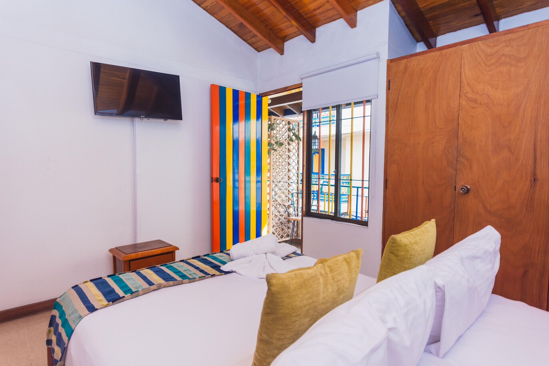 Premium bedding, down comforters, free WiFi, wheelchair access