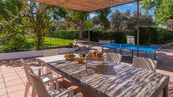 Restaurante al aire libre