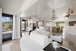 TV, fireplace, table football - Mountain Vista - Luxury renting at its finest! (Estes Park)