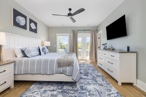 5 bedrooms, iron/ironing board, travel cot, free WiFi