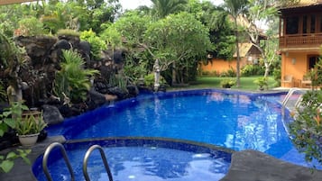 Bungalow, 1 Bedroom, Smoking, Balcony | Pool | Outdoor pool