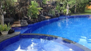 Villa, 1 Bedroom, Smoking, Balcony | Pool | Outdoor pool