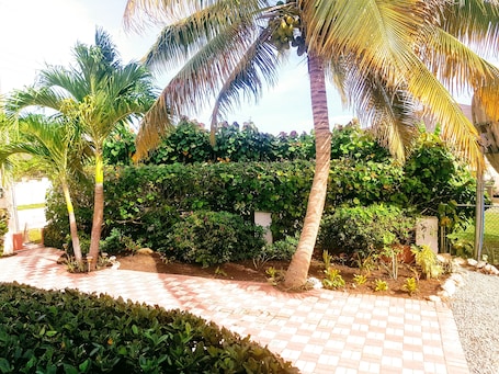 Property grounds. Relaxing, tastefully decorated one-bedroom unit with all modern facilities